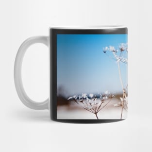 Queen Annes Lace Snow flowers Mug